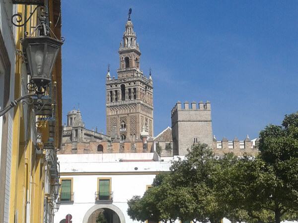 Sevilla blick auf Giralda